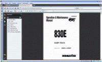 repair manual Komatsu 830E with 16V160 Series Engine