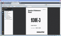 repair manual Komatsu 930E-3 with 16V160 Series Engine