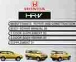 repair manual Honda ESM HRV Inc 3D 5D - supplements 1999-2001