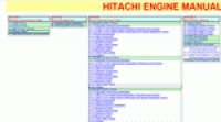 repair manual Hitachi S16R-Y1TAA-1, S12A2-Y1TAA1, S6R-Y1TAA1, S6R-Y2TAA2 Engine Service Manuals