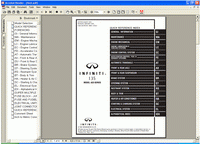 repair manual Infinity A33 Series: I35 Service Manual
