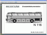 spare parts catalog Neoplan N 116