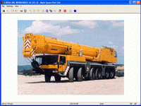spare parts catalog Liebherr Lidos LWE OFFLINE EPC - Mobile Cranes 03/2022