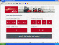 spare parts catalog Linde Forklift Trucks 2011