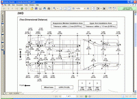 repair manual Toyota LEXUS body dimensions