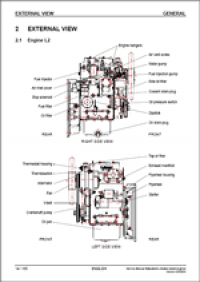 repair manual Mitsubishi Diesel Engines L-series