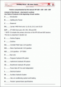 repair manual Massey Ferguson tractors 600 series