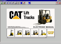 spare parts catalog caterpillar Lift Trucks