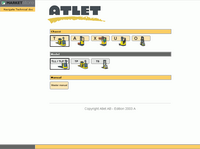 spare parts catalog Atlet AB Forklift