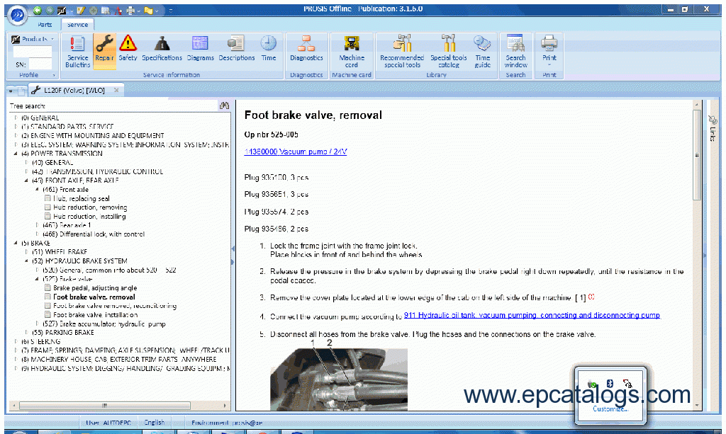 Volvo PROSIS 2011 Equipment Spare Parts Catalog Download