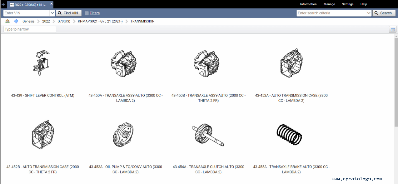 Genesis SnapOn EPC USA & Canada 01/2021