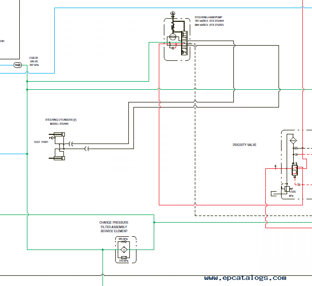 Case Tractors STX275 Through STX450 PDF Service Manual