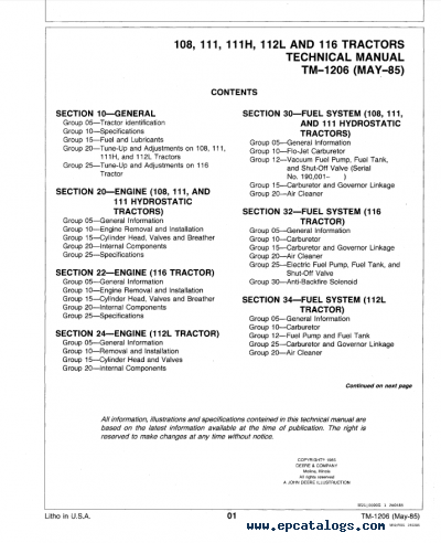29 John Deere 111 Wiring Diagram - Wiring Database 2020