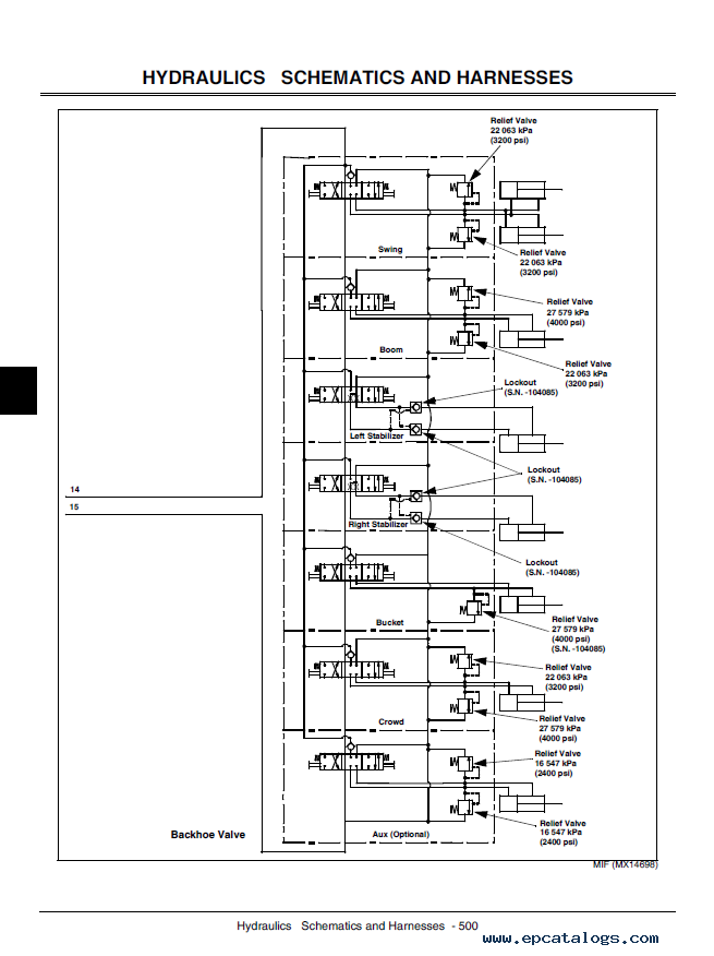 thumbnail image 2 of John Deere 110 Tractor Loader Backhoe Technical Manual - Open Box, Like New 2 of 5