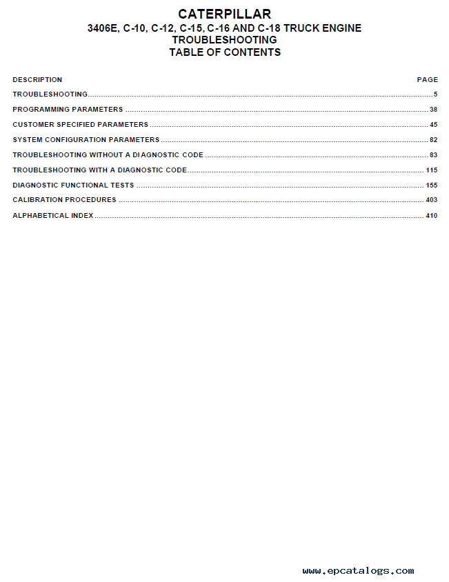 C12 cat engine service manual