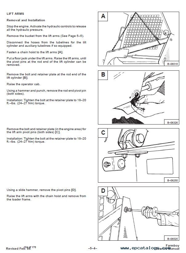 Bobcat 440B Loader Service Manual PDF bobcat skid steer loader parts diagram 