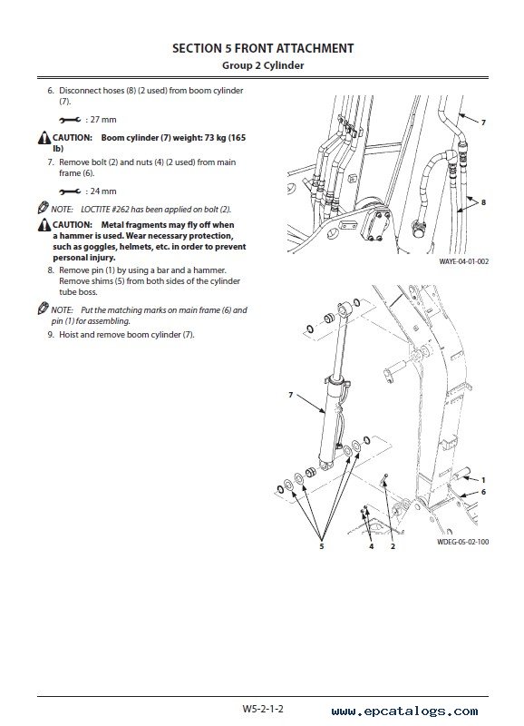 Download Hitachi Excavator ZX60-5G Workshop Manual PDF