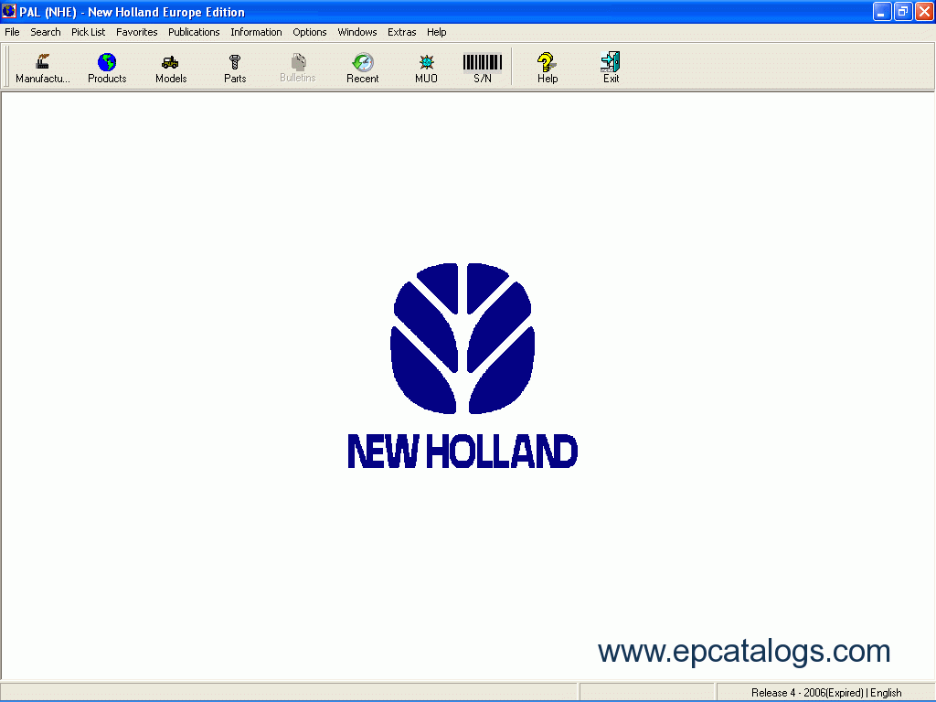 spare parts catalog New Holland Europe - 1