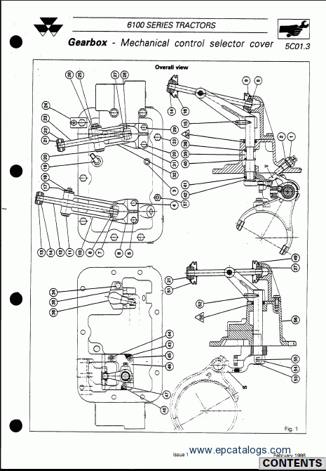 Massey Ferguson 1150 Tractor Service Repair Workshop Manual – Printed, 296 Pages