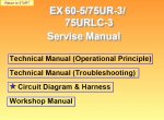 repair manual Hitachi EX-60 - EX-370 Excavators Set of Service Manuals PDF - 1