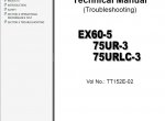 repair manual Hitachi EX-60 - EX-370 Excavators Set of Service Manuals PDF - 3