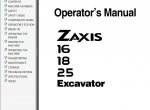 spare parts catalog Hitachi ZX Series Set of Parts Catalogs PDF - 3