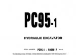 repair manual Komatsu CSS Service Hydraulic Excavators PC-03 to PC-250 - 2