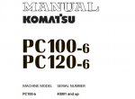 repair manual Komatsu CSS Service Hydraulic Excavators PC-03 to PC-250 - 3