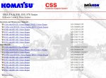 repair manual Komatsu CSS Service Hydraulic Cranes & Motor Graders (Galion - Dresser) - 1