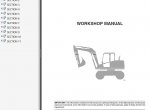 repair manual Fiat Hitachi Excavators FH series Workshop Manuals PDF - 1
