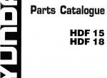 repair manual Hyundai Forklift Trucks Set of PDF Manuals - 6