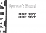 repair manual Halla Forklifts Set of PDF Manuals - 3