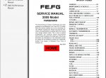 repair manual Mitsubishi Fuso 2005 Service Manual PDF - 1