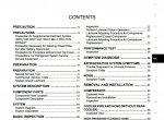 repair manual Nissan NV200 M20 ESM Service Manual - 2