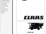 repair manual Claas Lexion 405-480 Set of PDF Manuals - 1