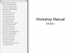 repair manual Hitachi EX220-2 & EX220-3 Technical + Workshop Manuals PDF - 1