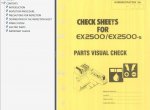 repair manual Hitachi EX2500 & EX2500-5 Excavator Set of PDF Manuals - 2
