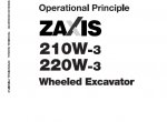 repair manual Hitachi Zaxis 210W-3 & 220W-3 Hydraulic Excavator Set of PDF Manuals - 6