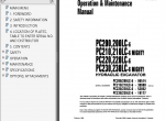 repair manual Komatsu Hydraulic Excavators PC200-210-220-230-240-250-6 Set of PDF Manuals - 2