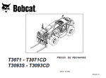spare parts catalog Bobcat Telescopic Handlers Set of PDF Parts Manuals - 3