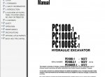 repair manual Komatsu CSS Service Construction - Crawler Excavators PC300-5 - PC1250SP-8 - 5