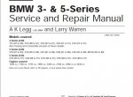 repair manual BMW 5-Series E34 Set of PDF Manuals - 4