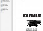 repair manual Claas Lexion 405-410-415-420-430-440-450-460-480 PDF Manuals - 1