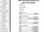 repair manual Clark C500 Y 950CH SM580 Service Manual PDF - 1