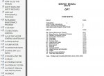 repair manual Clark OP7 SM549 Service & Adjustment Manual PDF - 1