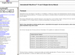 repair manual International Truck ISIS 2012 - 8