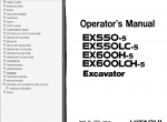 repair manual Hitachi Excavator EX550-5, EX550LC-5, EX600H-5, EX600LCH-5 Set of PDF Manuals - 4