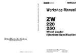 repair manual Hitachi Wheel Loader ZW220, ZW250 PDF Manuals - 7