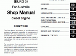 repair manual Mitsubishi FUSO 4M4 - 1