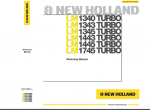 repair manual New Holland LM1343 Turbo LM1345 Turbo LM1443 Turbo LM1445 Turbo LM1743 Turbo Telehlander - 1